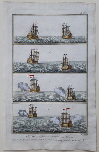Marine signaux - signaux, de