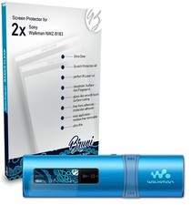 Bruni 2x Écran protecteur pour Sony Walkman NWZ-B183 Protecteur d'écran
