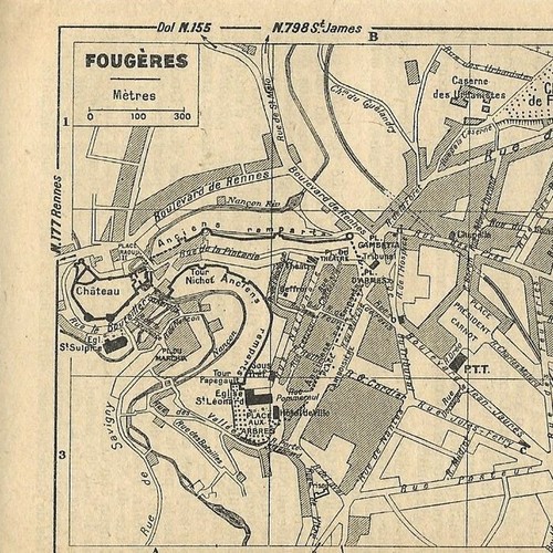 Fougères bretagne france - -,