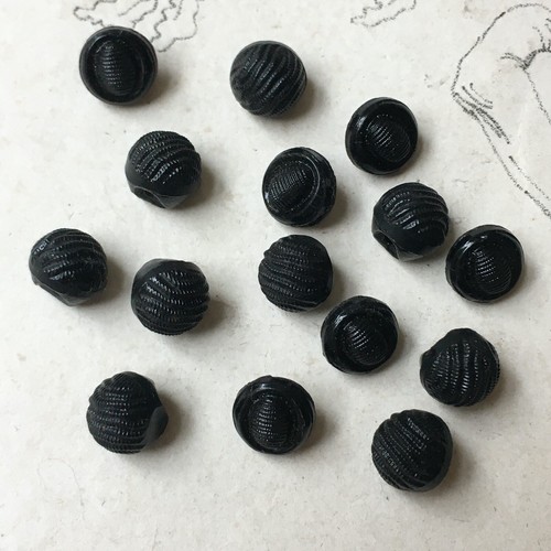 Boutons anciens verre - 15,