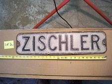 STREET SIGN OLD ANTIQUE