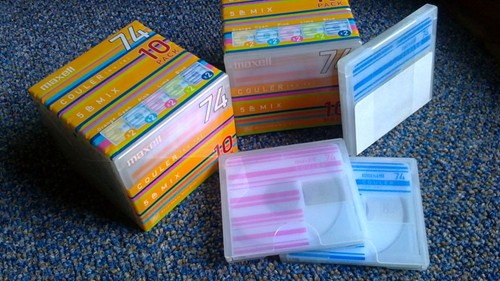Minidisc maxell couler - 23,