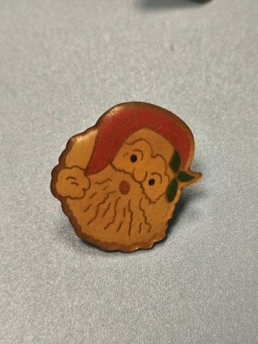 Vintage pin noël tête de - tête,