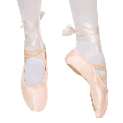 Chaussures danse satin - satin, demi