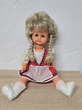 Jolie poupée plastique HeRo Doll 46 cm yeux dormeurs voix collector vintage