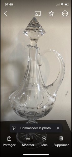 Carafe cristallerie - carafe, de