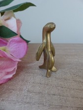 Miniature pingouin en laiton