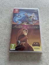 Disney Classic Games : Aladdin et le Roi Lion Jeu Nintendo Switch FR NEUF