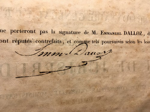 1835 dictionnaire droit - 1835, e.o