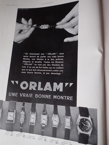 Montre orlam orfèvrerie - montre,