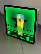 Panneau Publicitaire Lumineux Enseigne Bière HEINEKEN Fonctionne