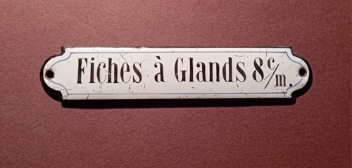 Ancienne plaque émaillée - ancienne,