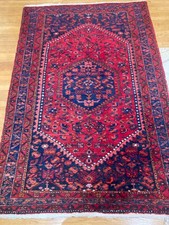 tapis ancien boukhara rouge en