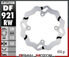 Galfer Disque Frein Arrière WAVE FIX GROOVED 220x4 SHERCO 300 SEF FORK KYB 13>14