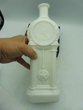 bouteille à sujet  LEGRAS  horloge.