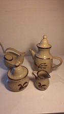 Service à thé/café en grès