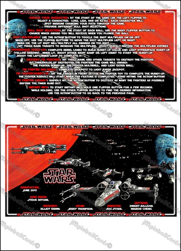 Stern star wars - stern, cartes