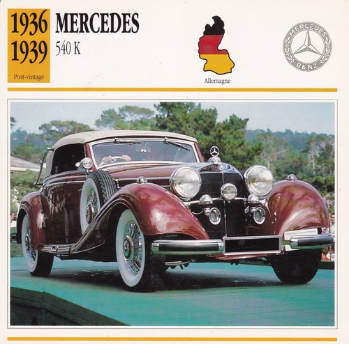 Mercedes 540 allemagne - k,