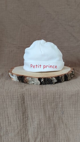 Bonnet naissance coton - bonnet,