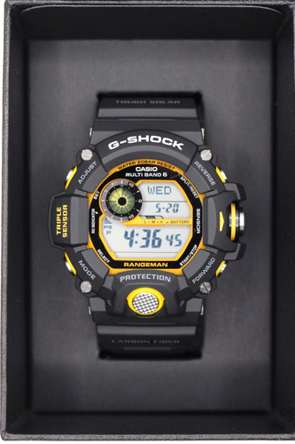 Montre jaune solaire - , casio