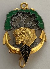 INSIGNE  TROUPES DE MARINE: CCL  23EME RIMA