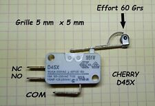 Micro switch / Micro rupteur CHERRY D45X Effort 60 Grs