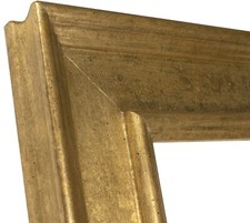 Cadre en bois à la feuille