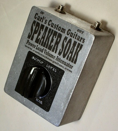 Speaker soak power - speaker, attenuator