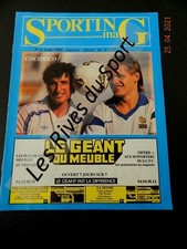 Programme Sporting Mag TOULON N°4 Août 1989 TOULON V MONACO D1 1989/90 CASONI