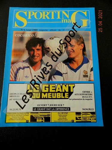 Programme sporting mag - programme,