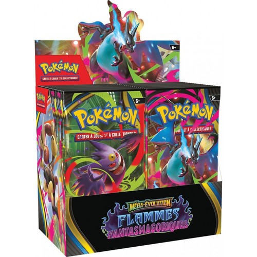 Cartes pokémon display me02 - cartes,