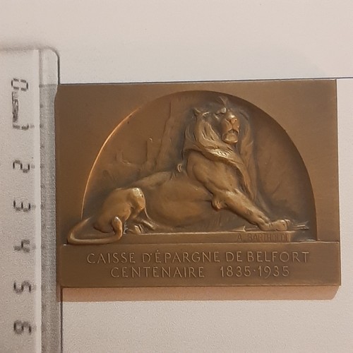Plaque medaille caisse - plaque,