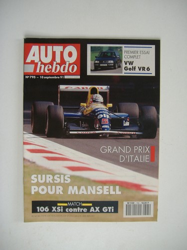 Auto hebdo 795 golf - auto,