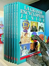 La Grande Encyclopédie Junior en 8 tomes de Nathan-France Loisirs - Parfait état