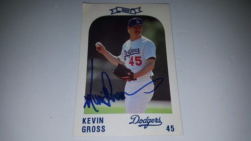 Kevin gross signed - gross, 1991