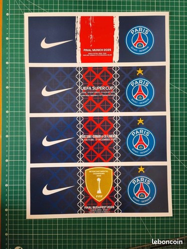 Affiche psg match détail 2025 - psg,