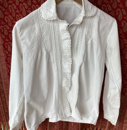 Ancienne chemise brodée femme - ancienne,