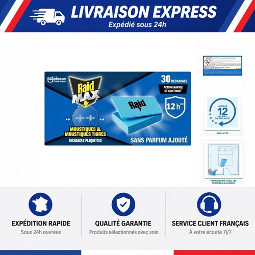 Raid max recharges diffuseur - raid,