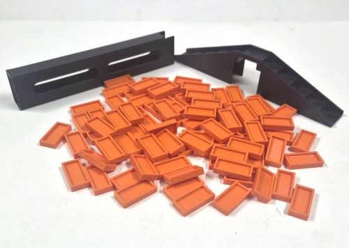 Vintage domino rally - domino, set