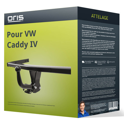 Attelage pour caddy iv - attelage,