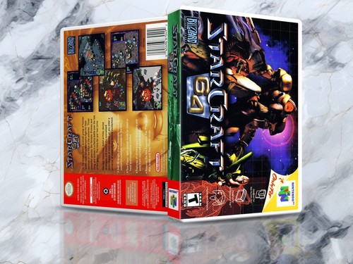 Starcraft n64 case - starcraft,