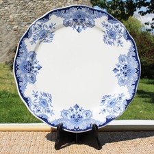 Ancien grand plat rond 35 cm