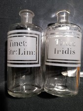 Flacon Pharmacie Verre Apothicaire PARFUM Ancien 