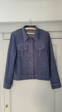 Veste en jean bleu brut Marque