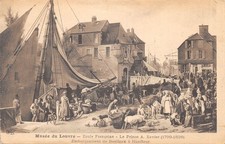 14-HONFLEUR-TABLEAU DU LOUBVRE-EMBARQUEMENT DE BESTIAUX -N T6018-E/0101