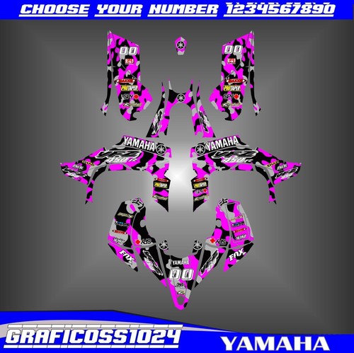 Kit graphique pour yamaha yfz - pour,