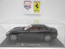 1/24 Ferrari 612 Scaglietti 2004 Noire Burago/Hachette
