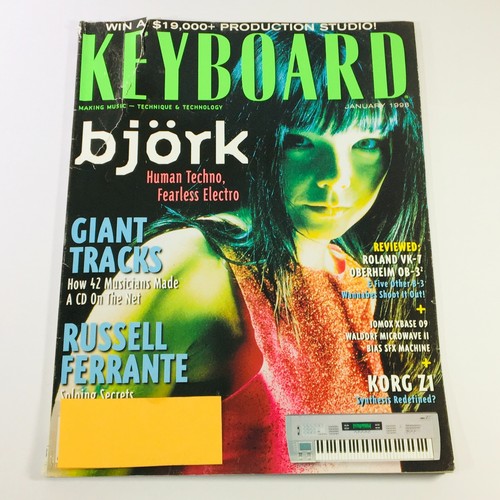 Keyboard magazine january 1998 - magazine,