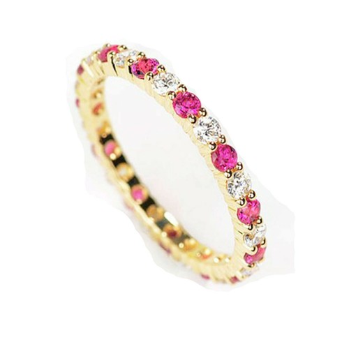 14k jaune plaqué - plaqué, 1ct