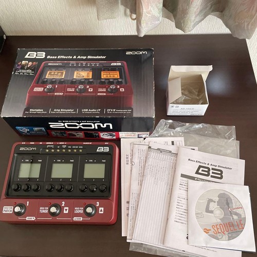 Zoom bass effects and amp - b3,